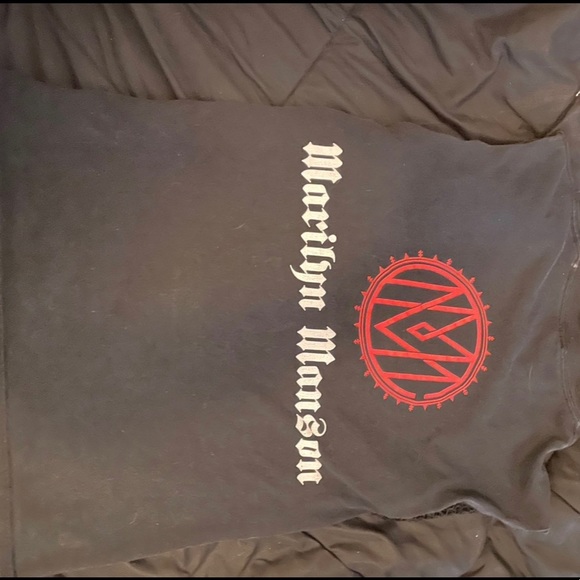 Vintage Y2K RARE Marilyn Manson Shirt “The Celebritarian” - Picture 3 of 6